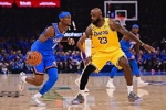 湖人要0-3了？ESPN预测明日G3胜率：湖人仅32.9% 雷霆67.1%